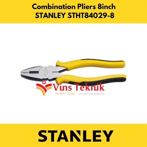 Jual Combination Pliers Tang kombinasi 8inch STANLEY STHT84029 | Shopee ...