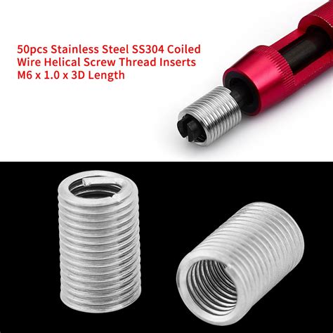 Buy Thread Repair Insert Pcs Ss Stainless Steel Coiled Wire