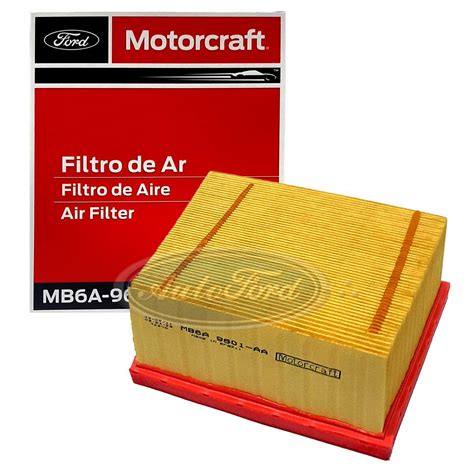 Elemento Filtro De Ar Do Ford New Fiesta Ka Ecosport Auto Ford