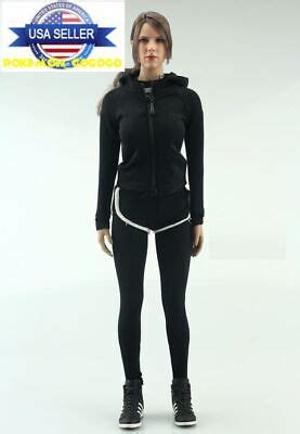 Gym Wear Set Jacket Shorts Leggings For Hot Toys Phicen Verycool Figure Ebay