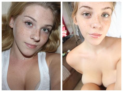 Freckled Blonde Porn Pic