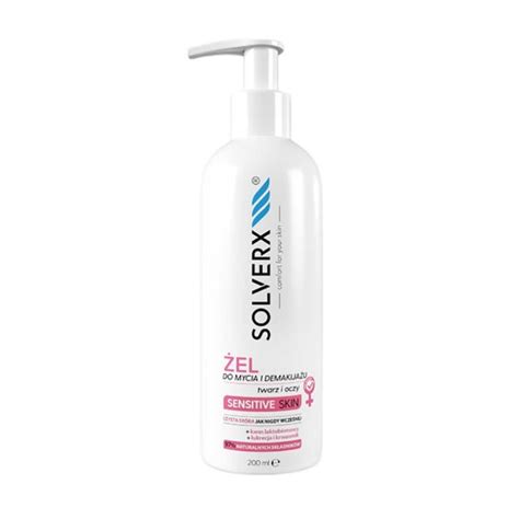 Solverx Sensitive Skin Żel do mycia twarzy 200ml Super Pharm