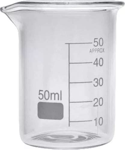 Vaso De Precipitado 50ml Vidrio Boro 3 3 Graduado Inlabs