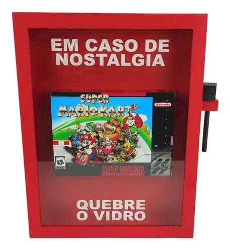 Quadro Decorativo Em Caso De Nostalgia Quebre O Vidro Mk Frete grátis