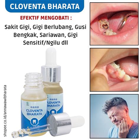 Jual Obat Sakit Gigi Ampuh Cloventa Bharata Cepat Atasi Sakit Gigi