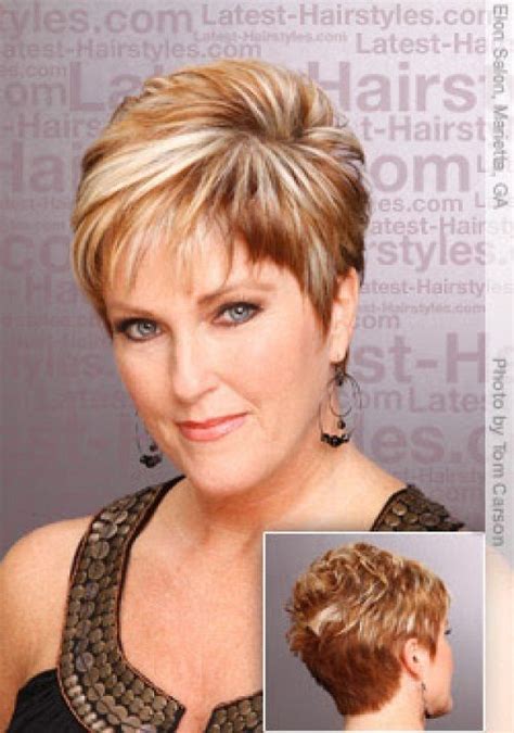 18 Short Hairstyles For Round Faces Over 50 Short Hairstyle Ideas