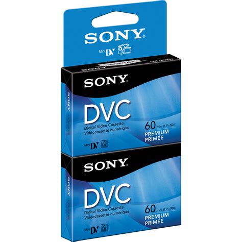 Sony DVM 60PRR 60 Minute Premium Mini DV Cassette DVM60PRR 2 B H