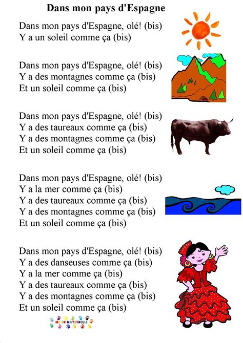 Chansonscomptines Page 3 Mc En Maternelle