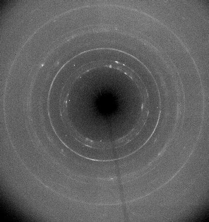 Figure S Xrd Image And Pattern Of M Cell With A Th Sample After The