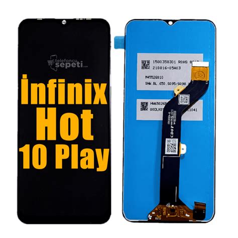 Nfinix Hot Play Ekran Dokunmatik Siyah Tas Z A Plus Kalite Ts W