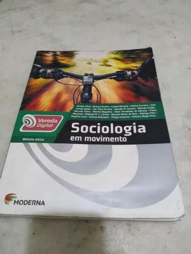 Livro Vereda Digital Sociologia Em Movimento Único Dvd MercadoLivre