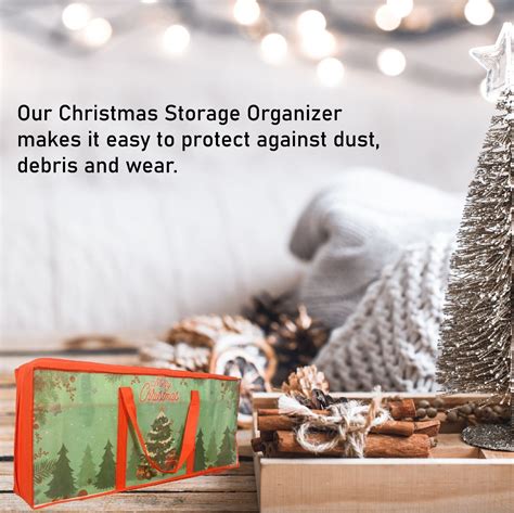 Large Heavy Duty Xmas Christmas Tree Home Storage Bag Zip Sack Holder