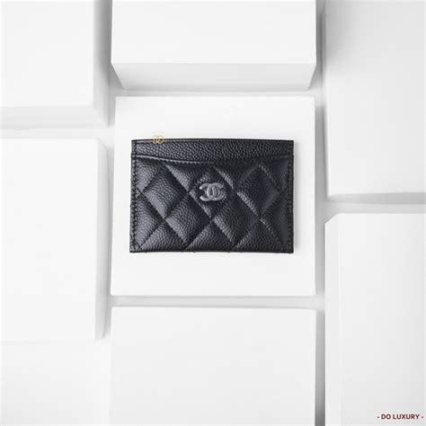 Card Holder Chanel Classic Carviar Doluxury