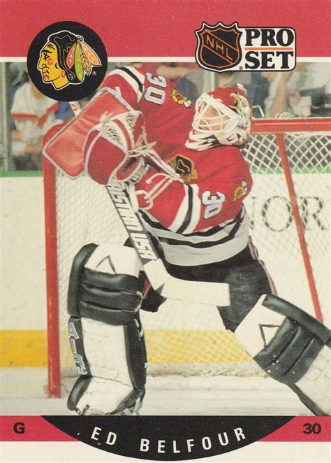 Pro Set Ed Belfour Trading Card Database