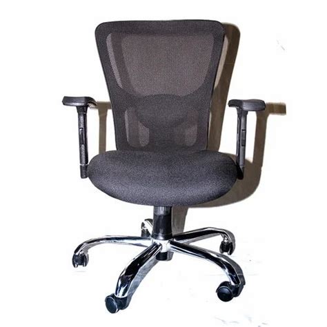 Executive Chair Fabric Height Adjustable Office Chair Foldable No