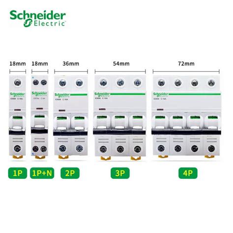 Schneider Electric Mini Circuit Breaker Ic N P P P P C Type A A