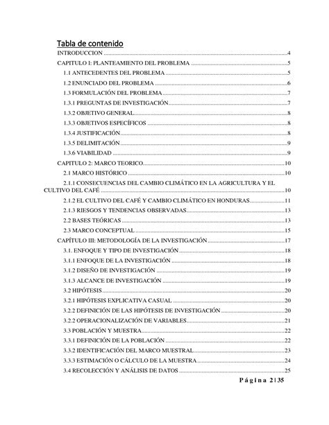 SOLUTION Informe Final Efectos Del Cambio Clim Tico Y Las Plagas En La