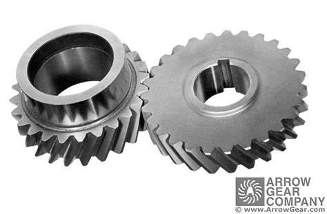 Engrenagem Helicoidal Arrow Gear Company Cubo