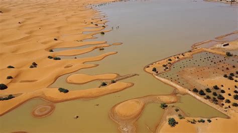 Primera Inundaci N Del Sahara En D Cadas Punto De Corte