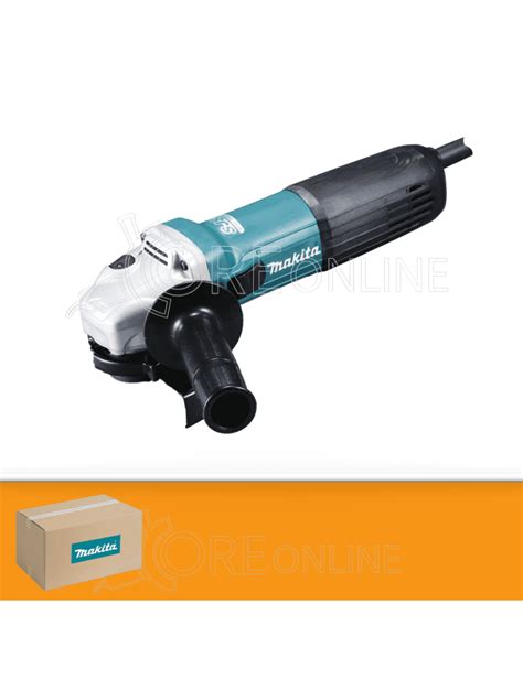 GA5040RZ Makita Smerigliatrice Angolare Da 125 Mm Dotata Di SJS II