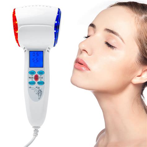 Buy Ultrasonic Hot And Cold Hammer Cryotherapy Warm Ice Lymph Facial Lift Massager Wrinkle