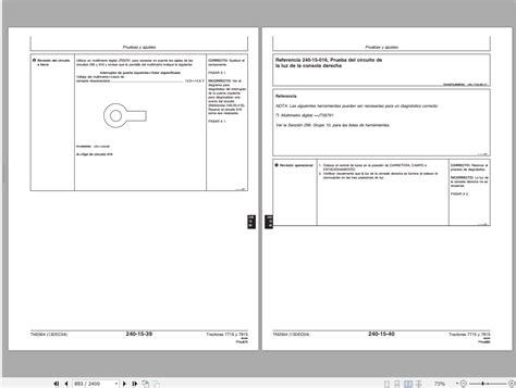 John Deere Tractores Technical Manual Es