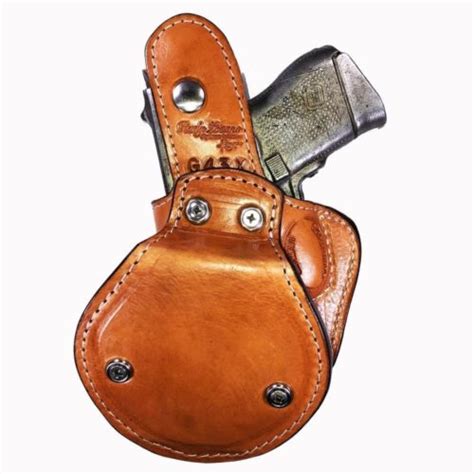 Leather Paddle Gun Holster Bh44