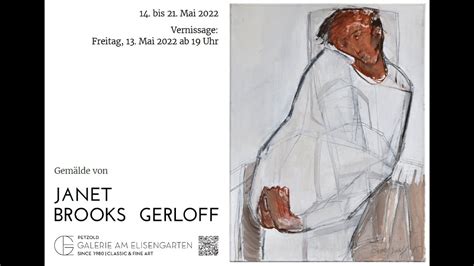 Ausstellung Janet Brooks Gerloff In Der Galerie Am Elisengarten Youtube