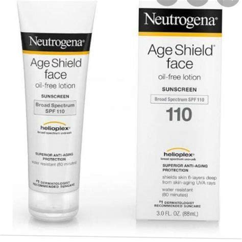 Neutrogena Age Shield Face SPF 70 SPF110 | Lazada PH