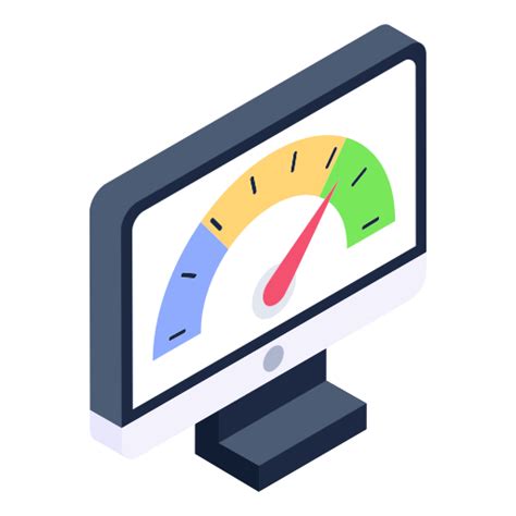 Speed Test Generic Isometric Icon