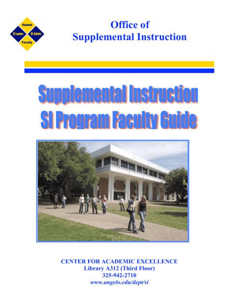 Office Of Supplemental Instruction