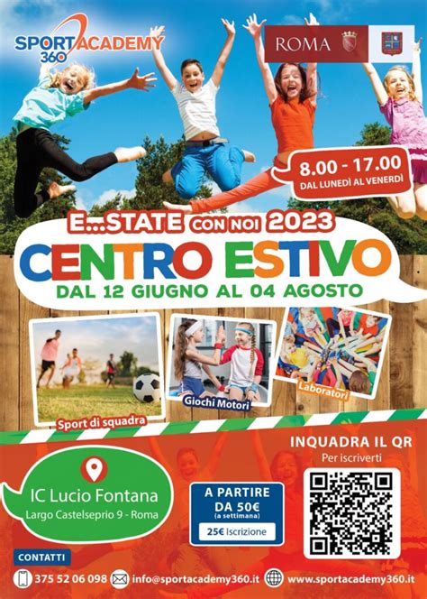 CENTRO ESTIVO 2023 Sportacademy360