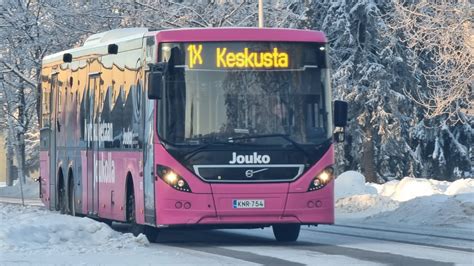 Savonlinja Volvo Le B Rle X Jouko Bus Line In