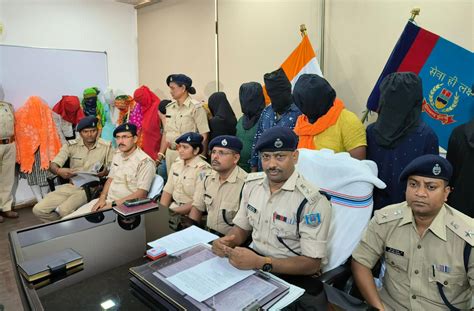 राजधानी राँची में जिस्मफरोशी के गंदे खेल का पर्दाफाश10 युवती और 5 युवक को पुलिस ने भेजा जेल