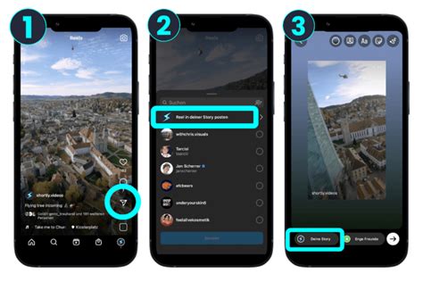 Wie Teile Ich Instagram Reels In Der Story Shortly Videos