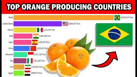 Top Orange Producing Countries Youtube