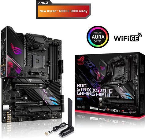 Asus Rog Strix X E Gaming Wifi Ii Amd Am X S Atx Gaming