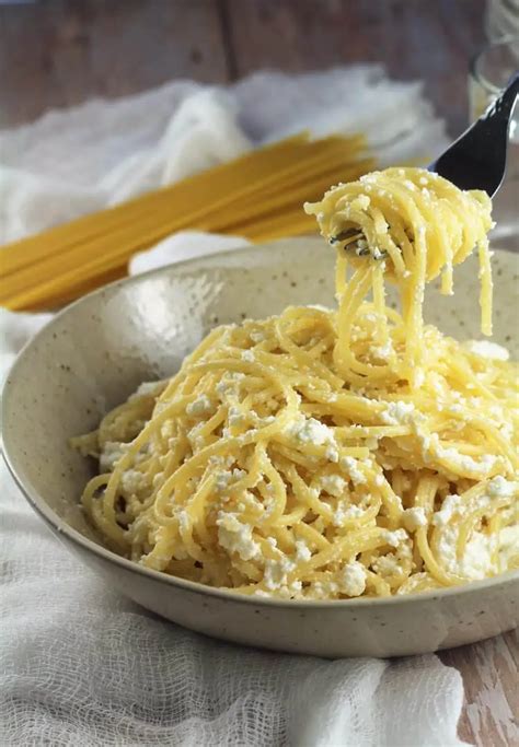 Pasta With Ricotta Mangia Bedda