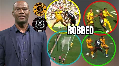 Victor Hlungwani Says Orlando Pirates Was ROBBED In The Soweto Derby