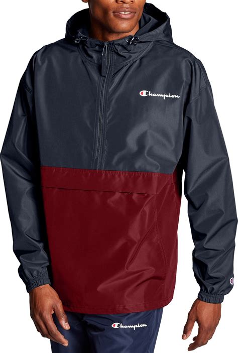 Champion Champion Mens Colorblocked Packable Jacket