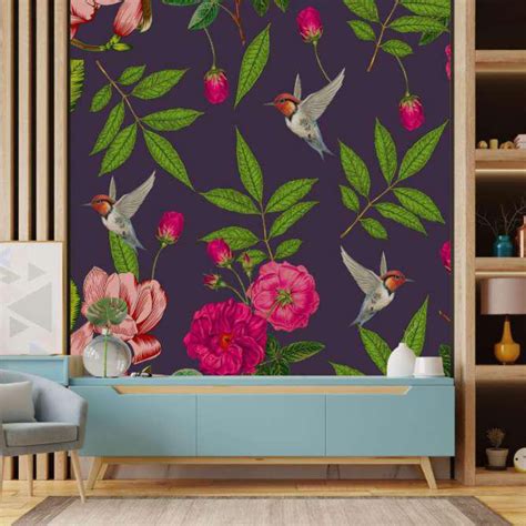 Room Multicolor Vinyl Krishna Mehta Bird Cage Wallpaper At Rs Sq Ft