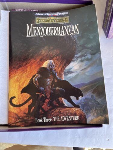 Menzoberranzan City of the Drow Boxed Set Dungeons Dragons 2e Forgotten ...