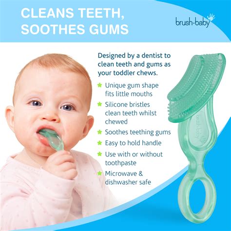 Brush Baby Baby Chewable Toothbrush And Teether