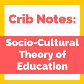 Sociocultural Theory of Learning in the Classroom