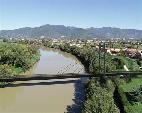 Il Ponte Ciclopedonale Tra Riglione E Cisanello