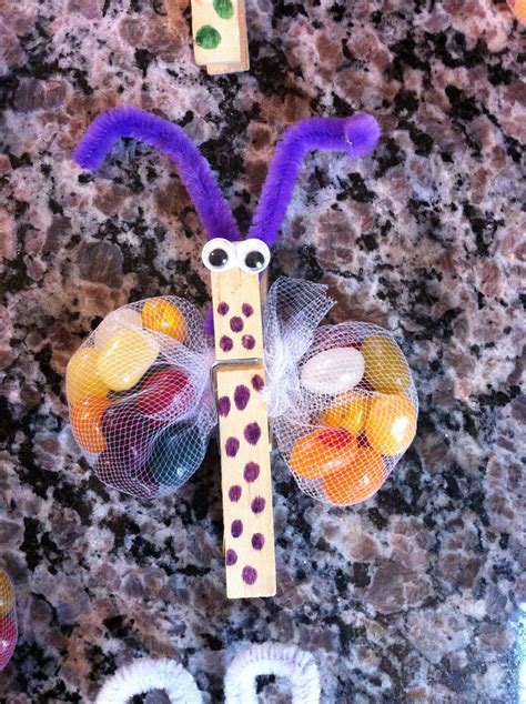 Easter Butterfly Clothespin Craft With The Girls Today Clothes Pin