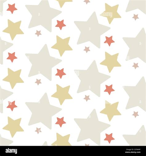 Star Seamless Pattern Vector Background Stock Vector Image Art Alamy