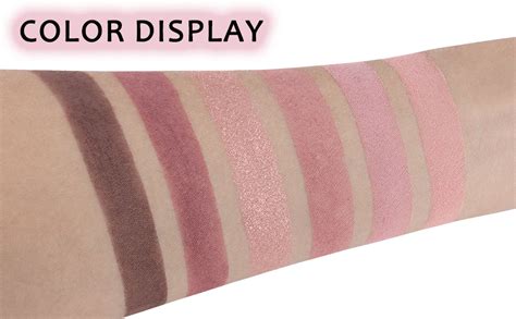 Amazon Colors Nude Pink Purple Matte Shimmer Eyeshadow Palette For Eye Makeup High