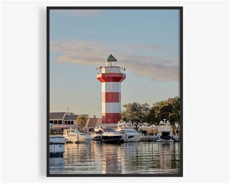 Hilton Head Island Photography Print Harbor Town Lighthouse - Etsy ...