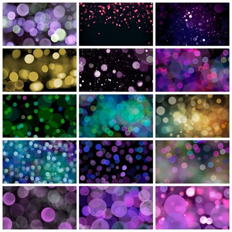 Bokeh Overlay Photoshop Overlays Bokeh Lights Christmas Overlays Photo